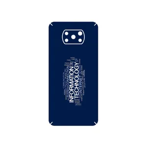 MAHOOT IT Science Cover Sticker for Xiaomi Poco X3 NFC