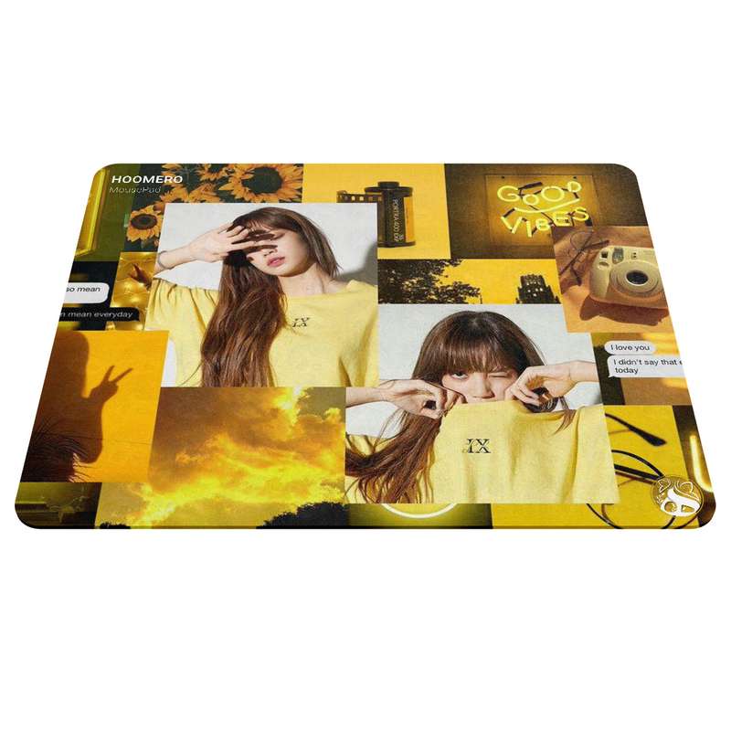 ماوس پد هومرو مدل A6278 طرح بلک پینک