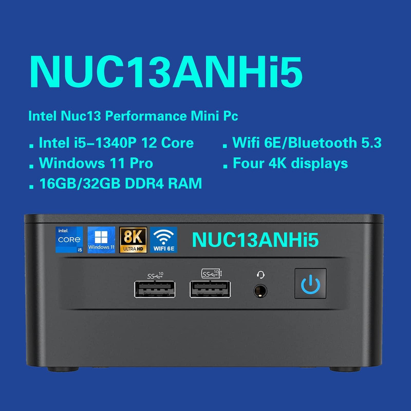 کامپیوتر کوچک اینتل NUC8i3BEH-J