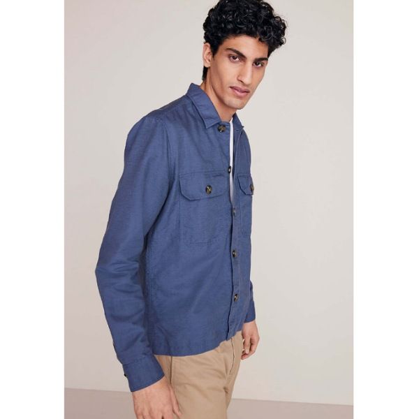 پیراهن آستین بلند مردانه نکست مدل M02-631 - - 2