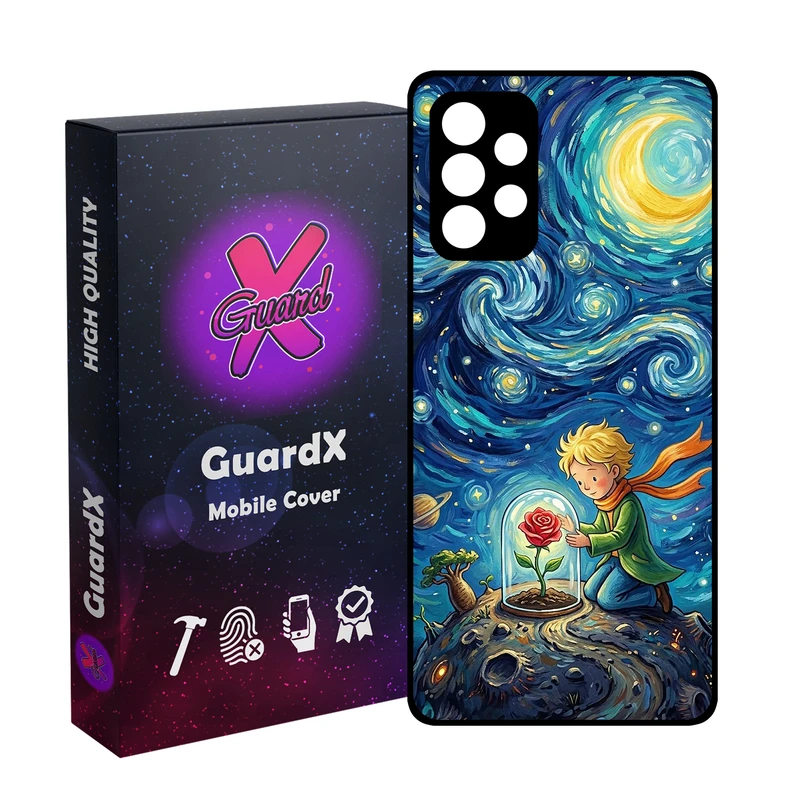 کاور گارد ایکس طرح شازده کوچولو مدل 10913 مناسب برای گوشی موبایل سامسونگ Galaxy A32 4G