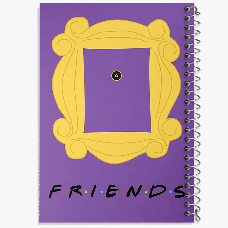 دفتر مشق 50 برگ خندالو مدل سریال فرندز Friends کد 3144