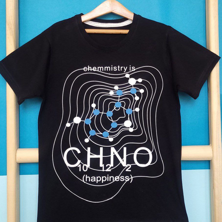 تی شرت آستین کوتاه بچگانه مدل Chemistry