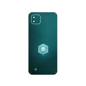 MAHOOT Minimal Cube icon Cover Sticker for Realme C11 2021