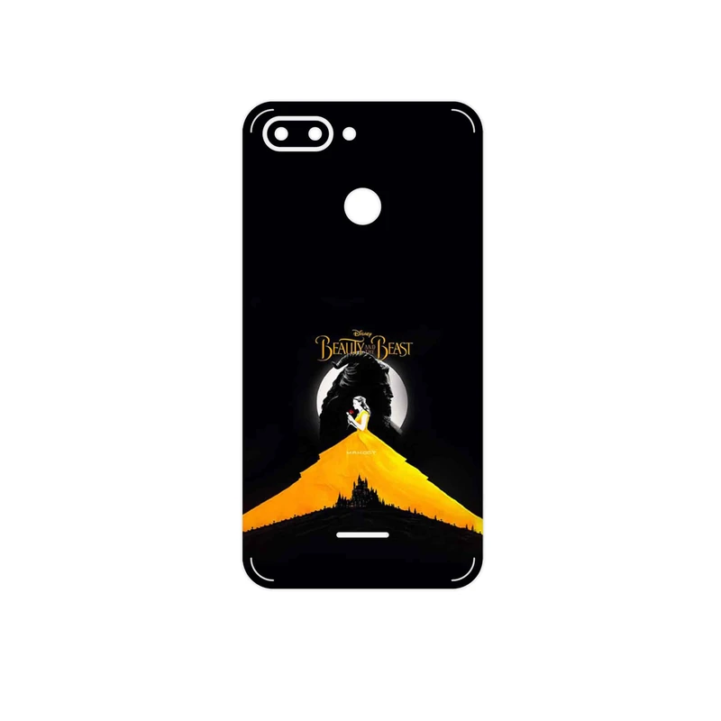 برچسب پوششی ماهوت مدل Beauty and the Beast مناسب برای گوشی موبایل شیائومی Redmi 6
