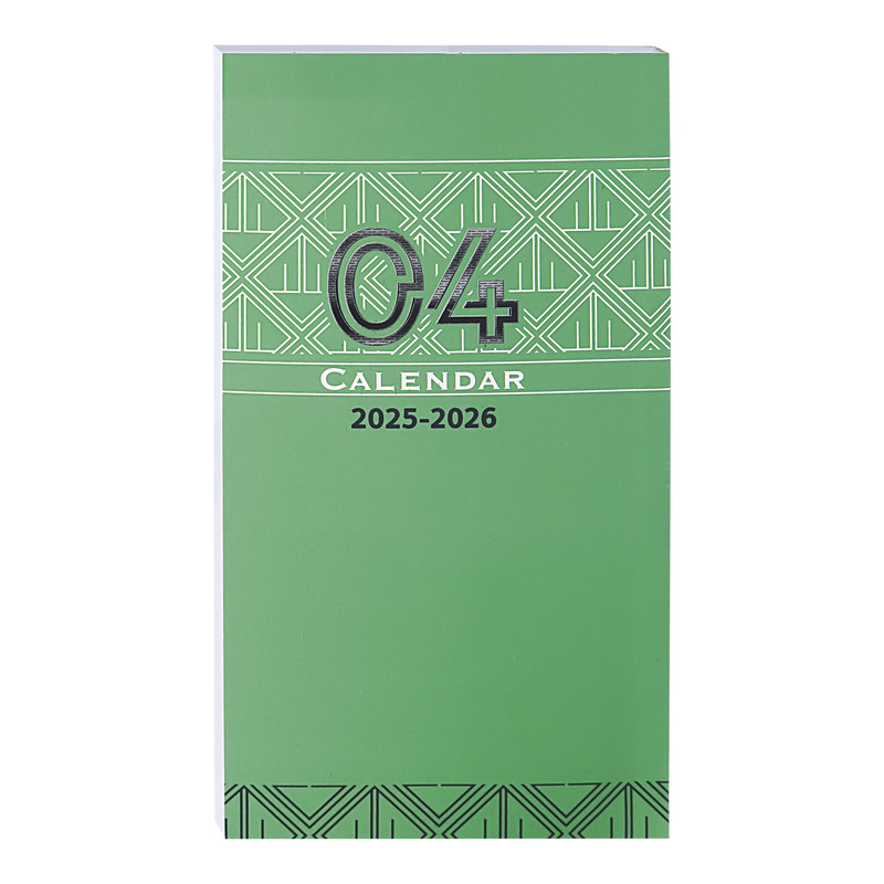 تقویم جیبی سال 1404 مدل رنگارنگ کد RN404