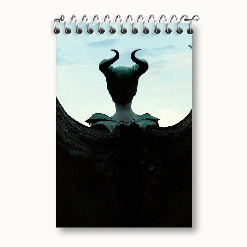 دفتر یادداشت 50 برگ خندالو طرح مالفیسنت (Maleficent) کد N3462