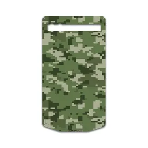 MAHOOT Army-Green-Pixel Cover Sticker for BlackBerry Porsche Design P9983