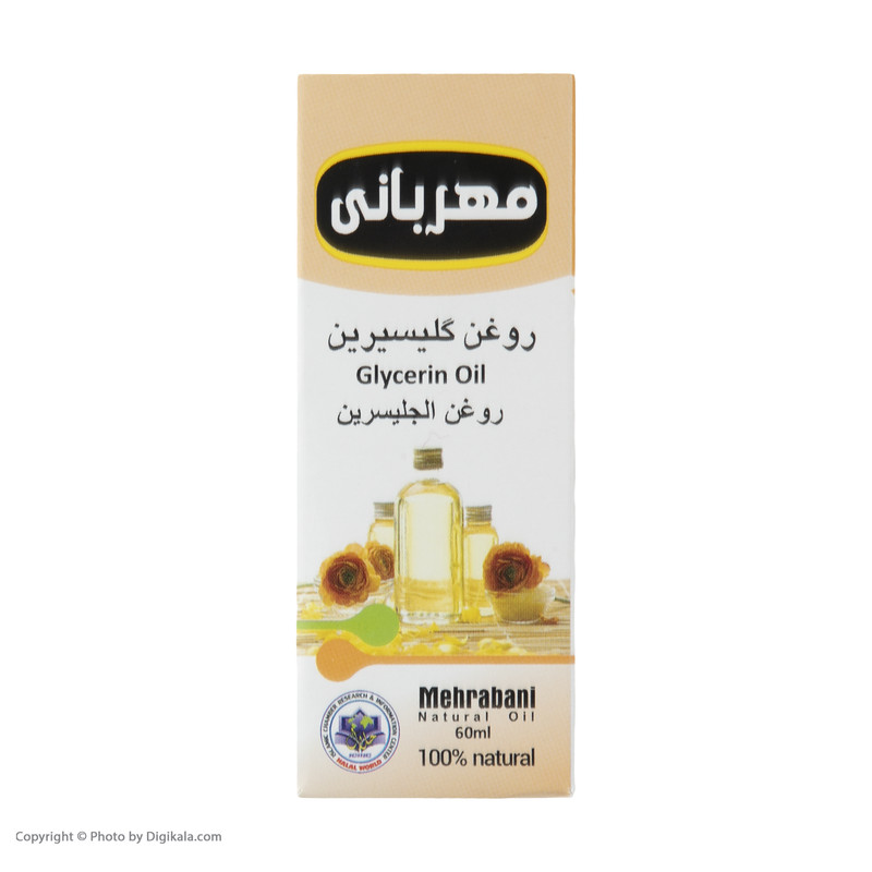 روغن گلیسیرین مهربانی کد 01 حجم 60 میلی یتر