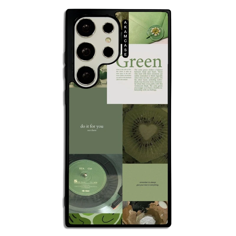 کاور آکام مدل AMC-WSGS23U-GREEN-22 مناسب برای گوشی موبایل سامسونگ Galaxy S23 Ultra