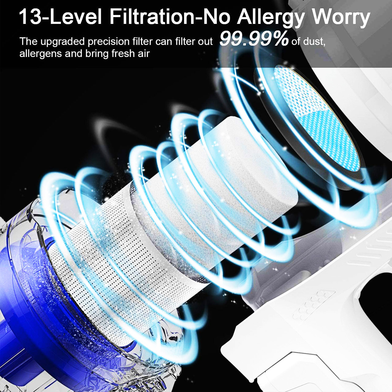 جارو شارژی آپوسن مدل H120