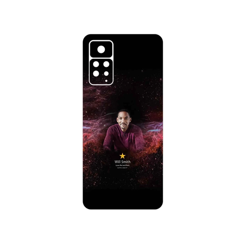 برچسب پوششی ماهوت مدل Will Smith مناسب برای گوشی موبایل شیائومی Redmi Note 11 Pro Plus 5G (India)