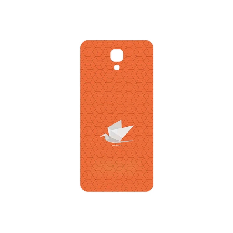 برچسب پوششی ماهوت مدل Minimalist origami bird مناسب برای گوشی موبایل ال جی X screen
