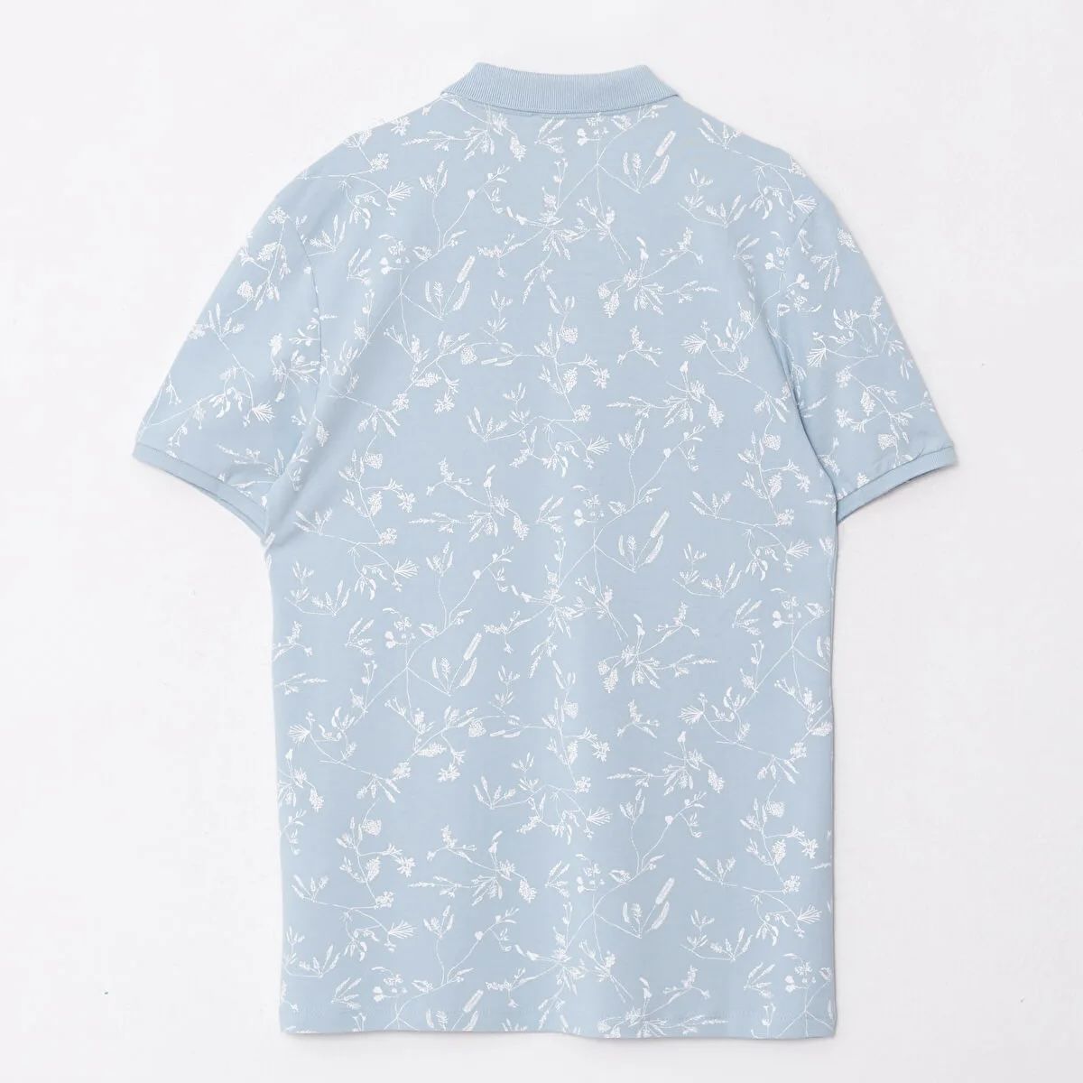 پولوشرت آستین کوتاه یقه برگردان مردانه ال سی وایکیکی مدل Hawaii-pamuk - - 2