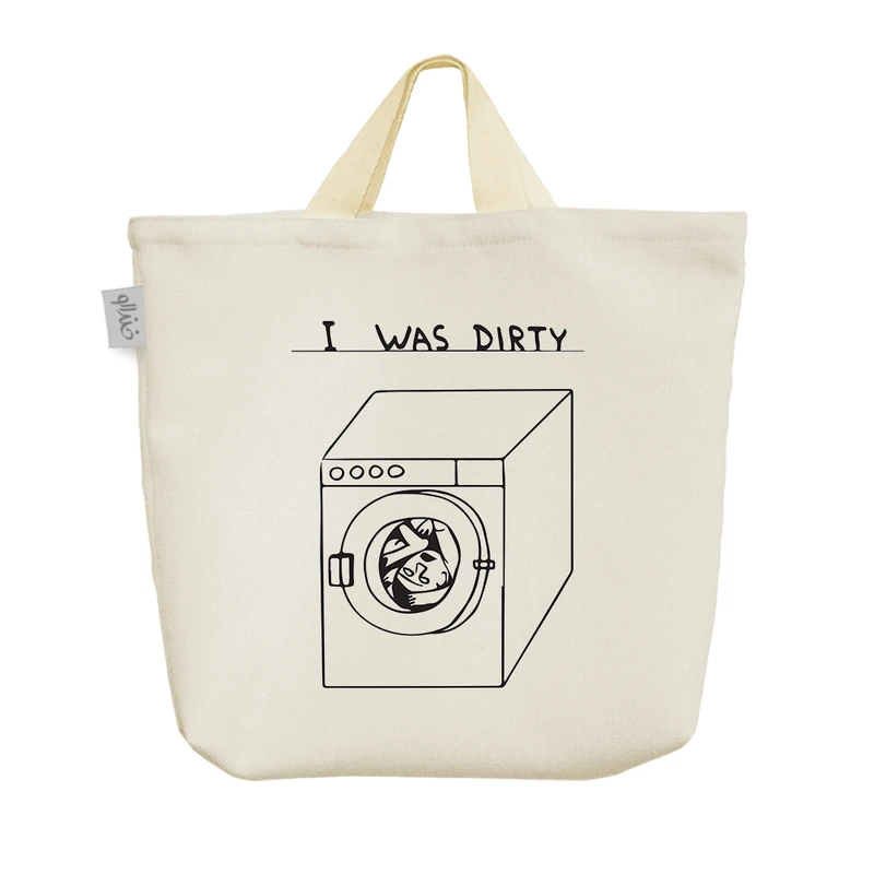 ساک خرید خندالو مدل I Was Dirty کد 6404