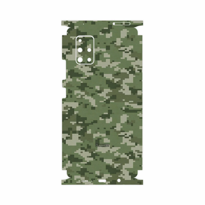 برچسب پوششی ماهوت مدل Army-Green-Pixel-FullSkin مناسب برای گوشی موبایل سامسونگ Galaxy A71 5G