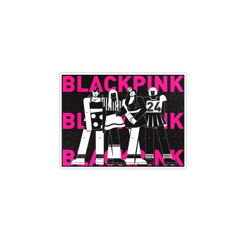   استیکر لپ تاپ ویندی دیزاین طرح pink مدل ndi893