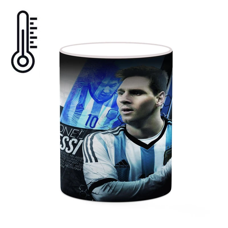 ماگ حرارتی کاکتی طرح Leo Messi لئو مسی مدل mgh42382