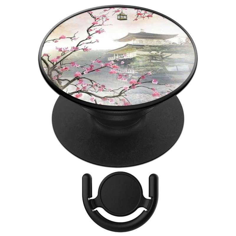 پایه نگه دارنده گوشی موبایل پاپ سوکت آکام مدل APSC02066 به همراه پاپ کلیپ