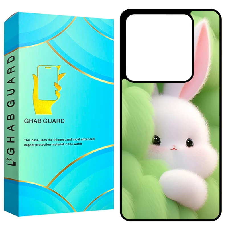 کاور قاب گارد مدل خرگوش مدل GCHPX6 مناسب برای گوشی موبایل شیائومی Redmi Note 13 Pro 5G / Poco X6