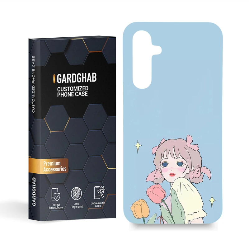 کاور گارد قاب مدل دخترانه مناسب برای گوشی موبایل سامسونگ Galaxy A54 