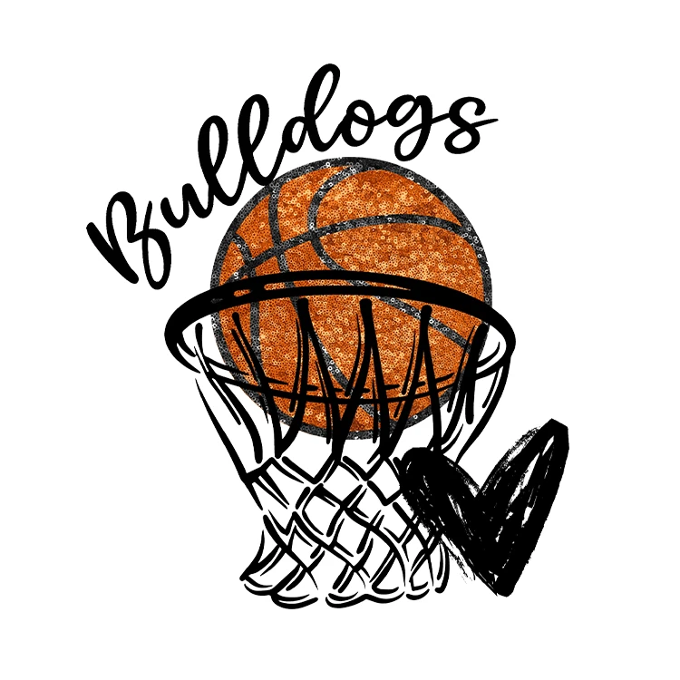 استیکر پارچه و لباس پاد آفرین مدل ورزشی طرح بسکتبال کد S3406