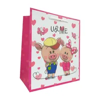 پاکت هدیه طرح خوک کد 1051 بسته 2 عددی