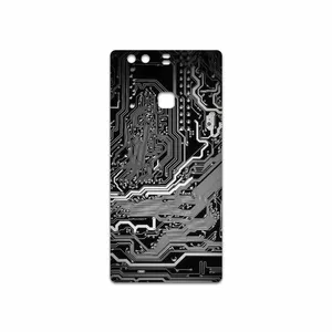 MAHOOT Black Printed Circuit Board Cover Sticker for Huawei P9 Plus