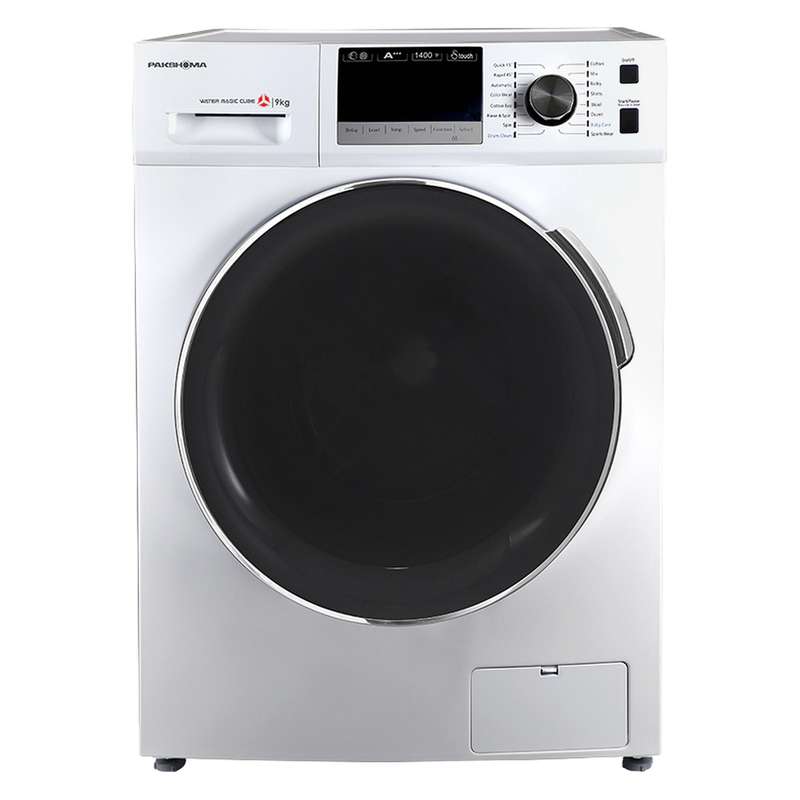 ماشین لباسشویی اتوماتیک پاکشوما مدل BWF 40806 WT ظرفیت 8 کیلوگرم