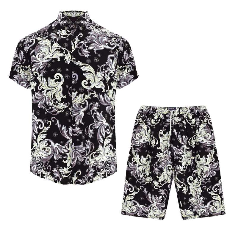 ست پیراهن و شلوارک مردانه مدل M2508