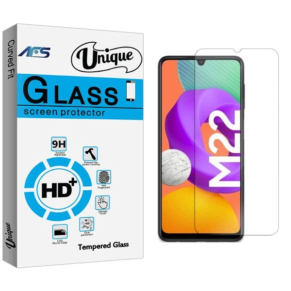 محافظ صفحه نمایش ای اف اس مدل Unique مناسب برای گوشی موبایل سامسونگ Galaxy M22