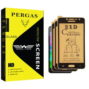 Waily Nice Pergas Glass Ceramics Screen Protector For Samsung Galaxy J2 Prime Pack Of 3