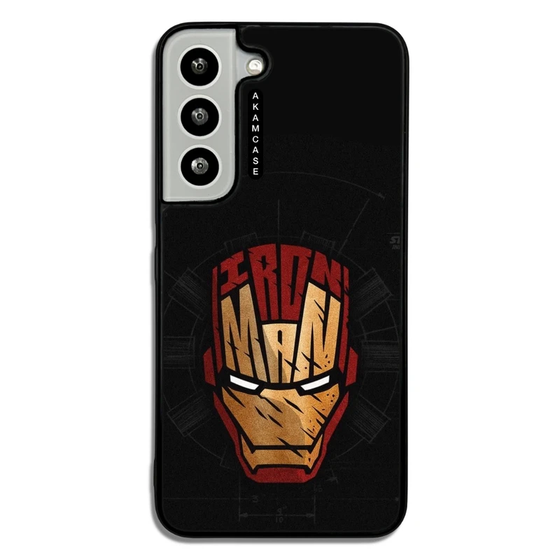 کاور آکام مدل AMC-WSGS22-IRON MAN5 مناسب برای گوشی موبایل سامسونگ Galaxy S22