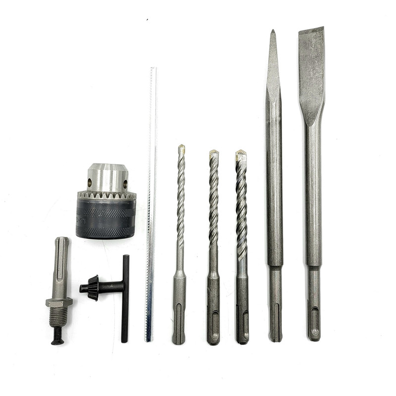 مجموعه 10 عددی دریل بتن کن سه کاره اوکی مدل OK26sre