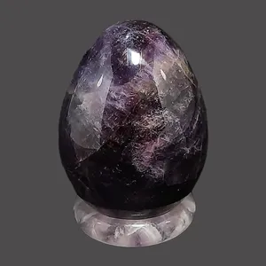سنگ راف مدل آمیتیست کد 2-56 به همراه حلقه پایه آمیتیست