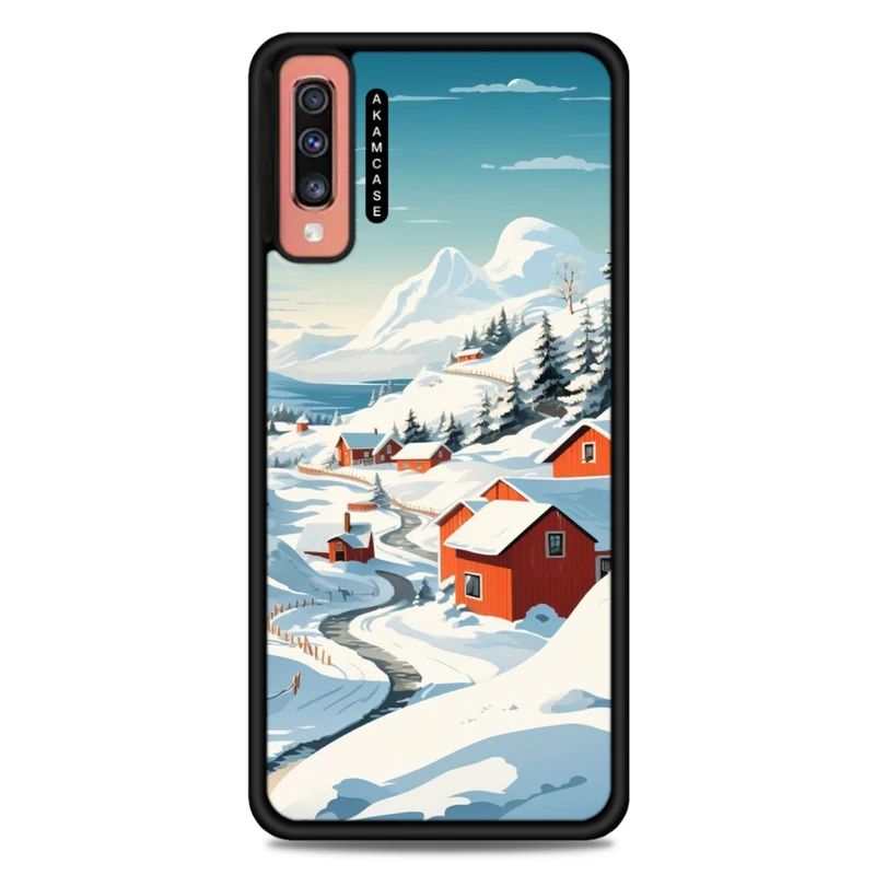 کاور آکام مدل AMC-WSGA70-WINTER-17 مناسب برای گوشی موبایل سامسونگ Galaxy A70