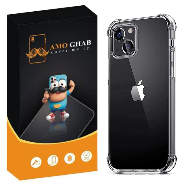 کاور عمو قاب مدل Crystal مناسب برای گوشی موبایل اپل  Iphone 13 / 14
