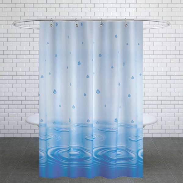 پرده حمام دلفین کد jack-50200 v1 سایز 200×180 سانتی متر