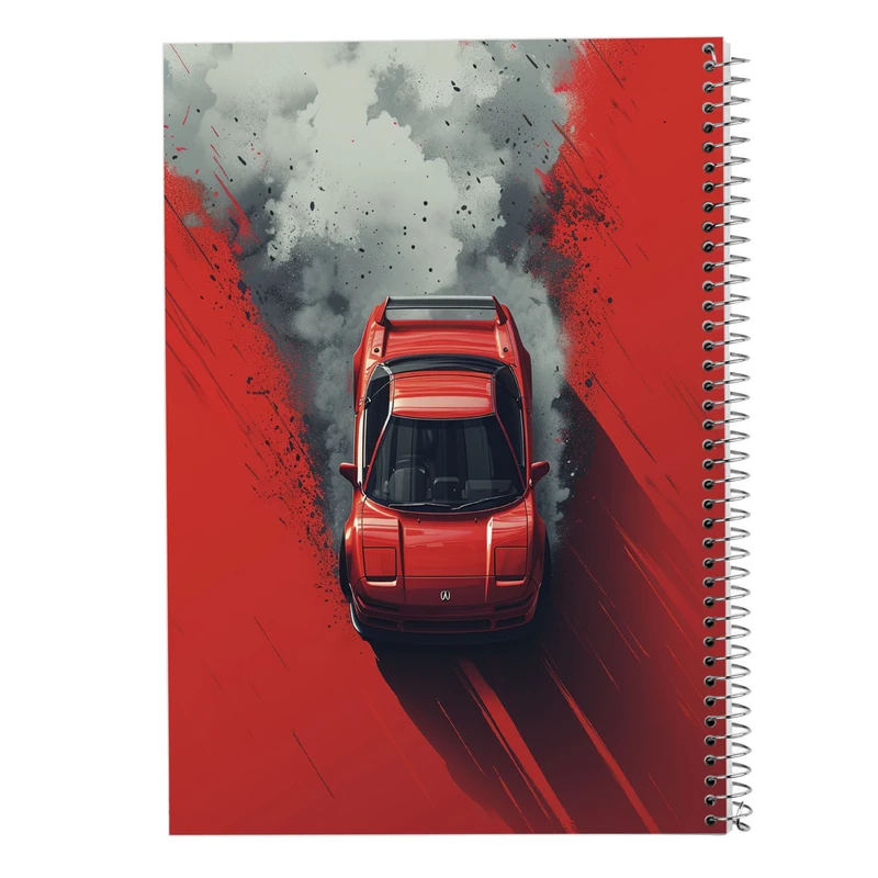 دفتر ژورنال نویسی 50 برگ مدوپد مدل نقطه ای طرح need for speed کد DF13597