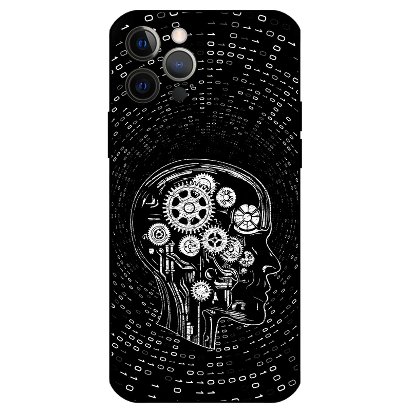 کاور مگافون طرح ربات انسانی مدل 7428 مناسب برای گوشی موبایل اپل iPhone 12 Pro Max