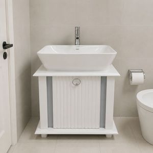 روشویی کابینتی دیواری مدل کلاسیک 35