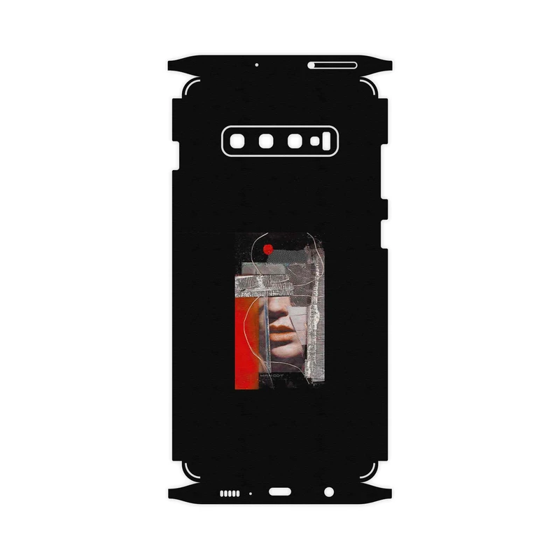 برچسب پوششی ماهوت مدل Collage of Mouth-FullSkin مناسب برای گوشی موبایل سامسونگ Galaxy S10 Plus