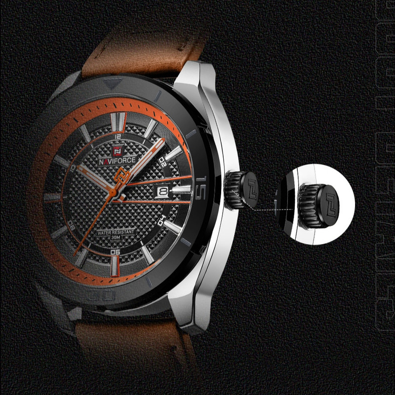 ساعت مچی عقربه‌ای مردانه نیوی فورس مدل NF9209