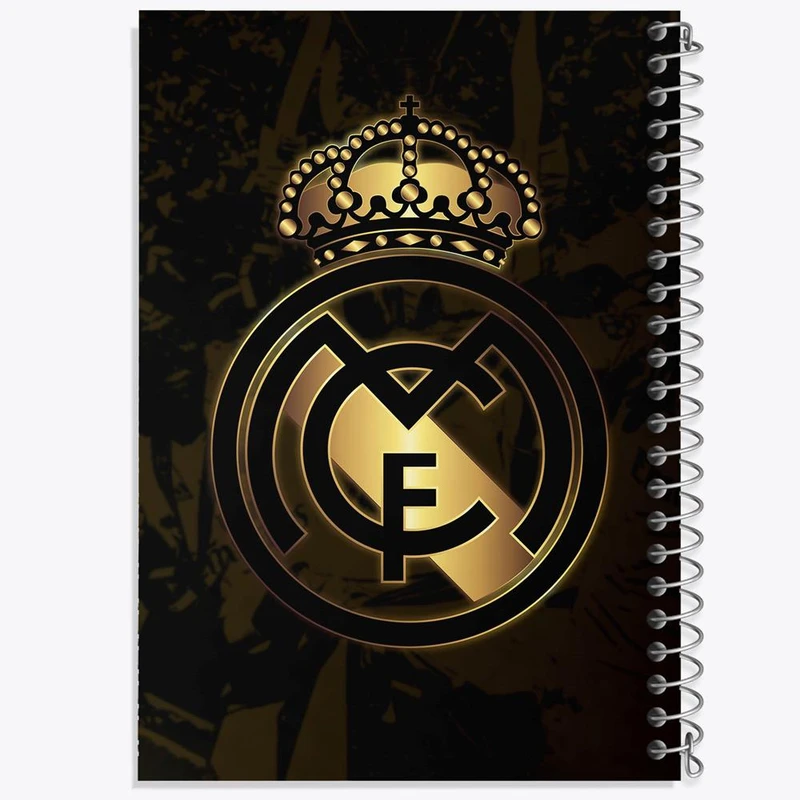 دفتر نقاشی 50 برگ خندالو مدل باشگاه رئال مادرید کد 26340
