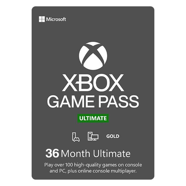 گیفت کارت 36 ماهه ایکس باکس التیمیت گیم پس مدل UGPX036 گیفت کارت 36 ماهه ایکس باکس التیمیت گیم پس مدل UGPX036