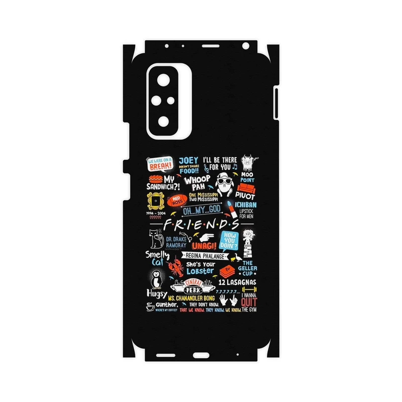 برچسب پوششی ماهوت مدل Friends 2-FullSkin مناسب برای گوشی موبایل شیائومی Redmi Note 10 Pro Max