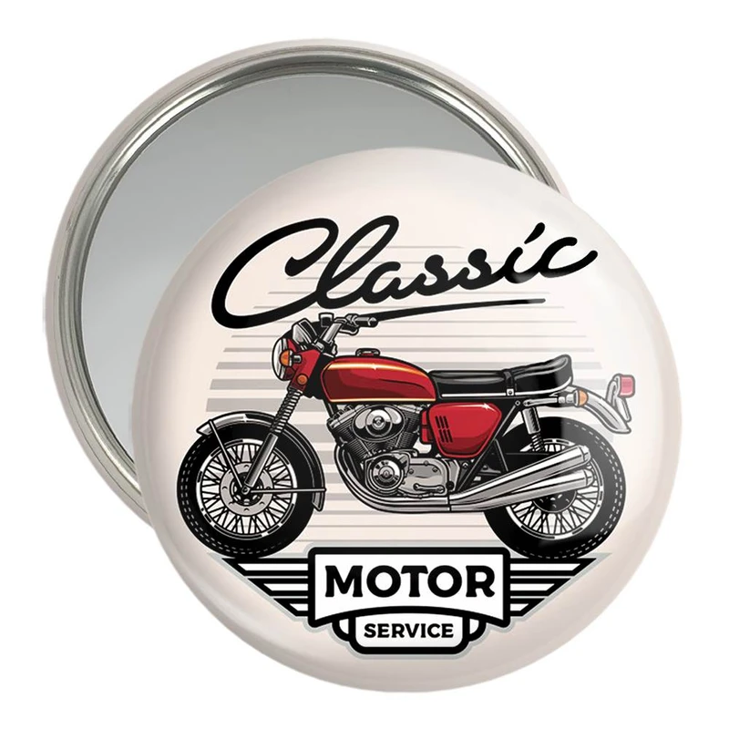 آینه جیبی خندالو مدل موتور سیکلت  کد 10339