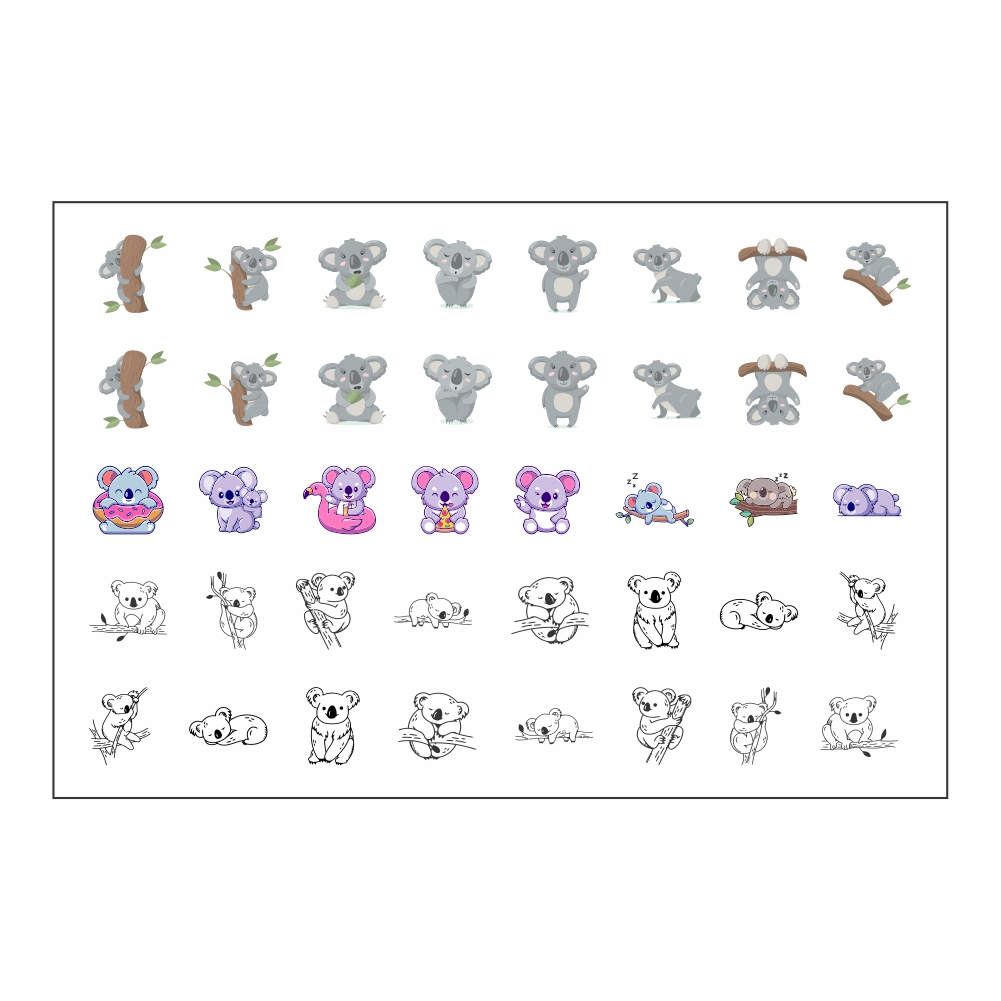       برچسب لنز ناخن مدل L2044