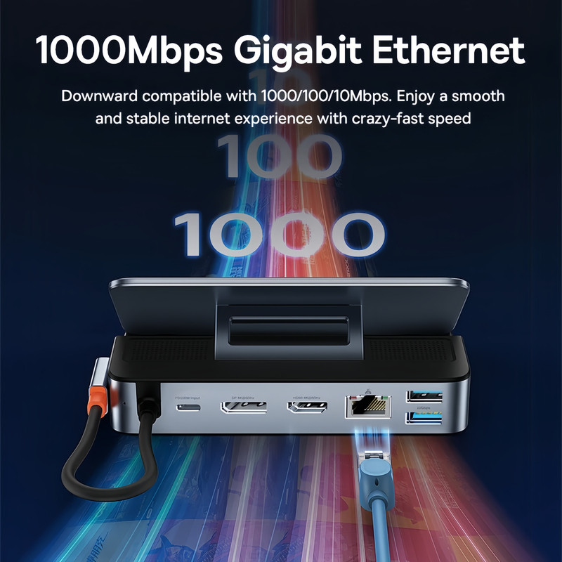 هاب 7 پورت USB-C بیسوس مدل BS-OH116