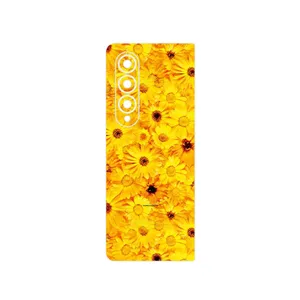 MAHOOT Yellow_Flower Cover Sticker for Samsung Galaxy Z Fold4